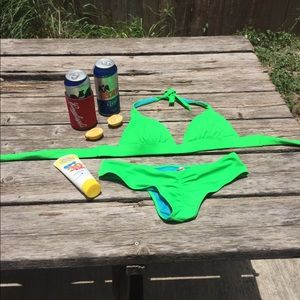 Victoria Secret Beautiful Green 2-piece Bikini ☀️